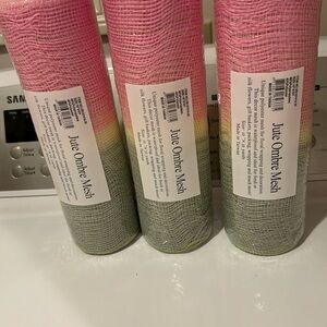 Jute Ombré Mesh, used to make wreaths, decor, decorations etc